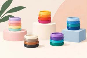 Colorful Stacking Rings for Every Stylish Mood